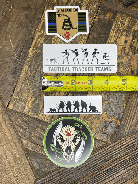 Original 5 Man Team Tactical Tracker Sticker