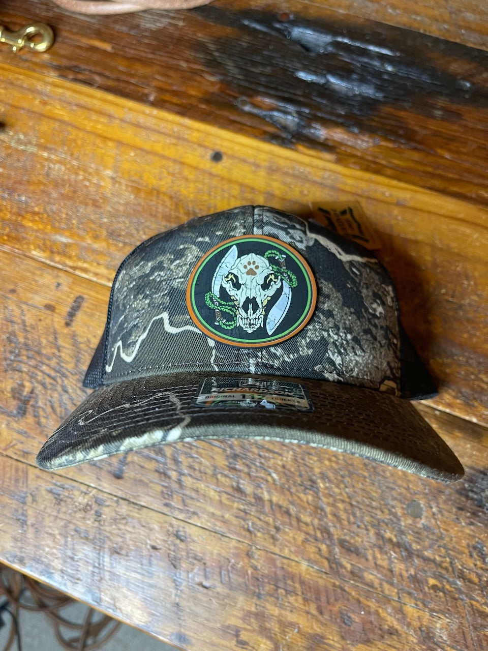 Swamp Bottom Wolf Skull Cap