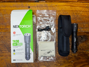 Tracker School Torch-Tactical 1300 Lumen Compact Flashlight