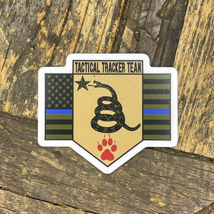 Tactical Tracker Team Sticker
